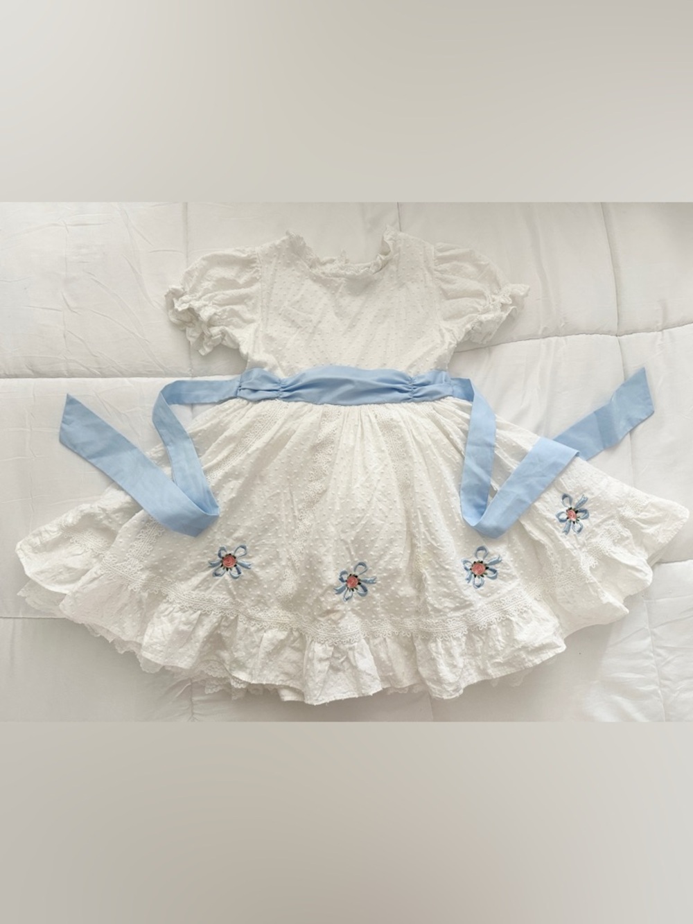 Swiss dot dress size 8